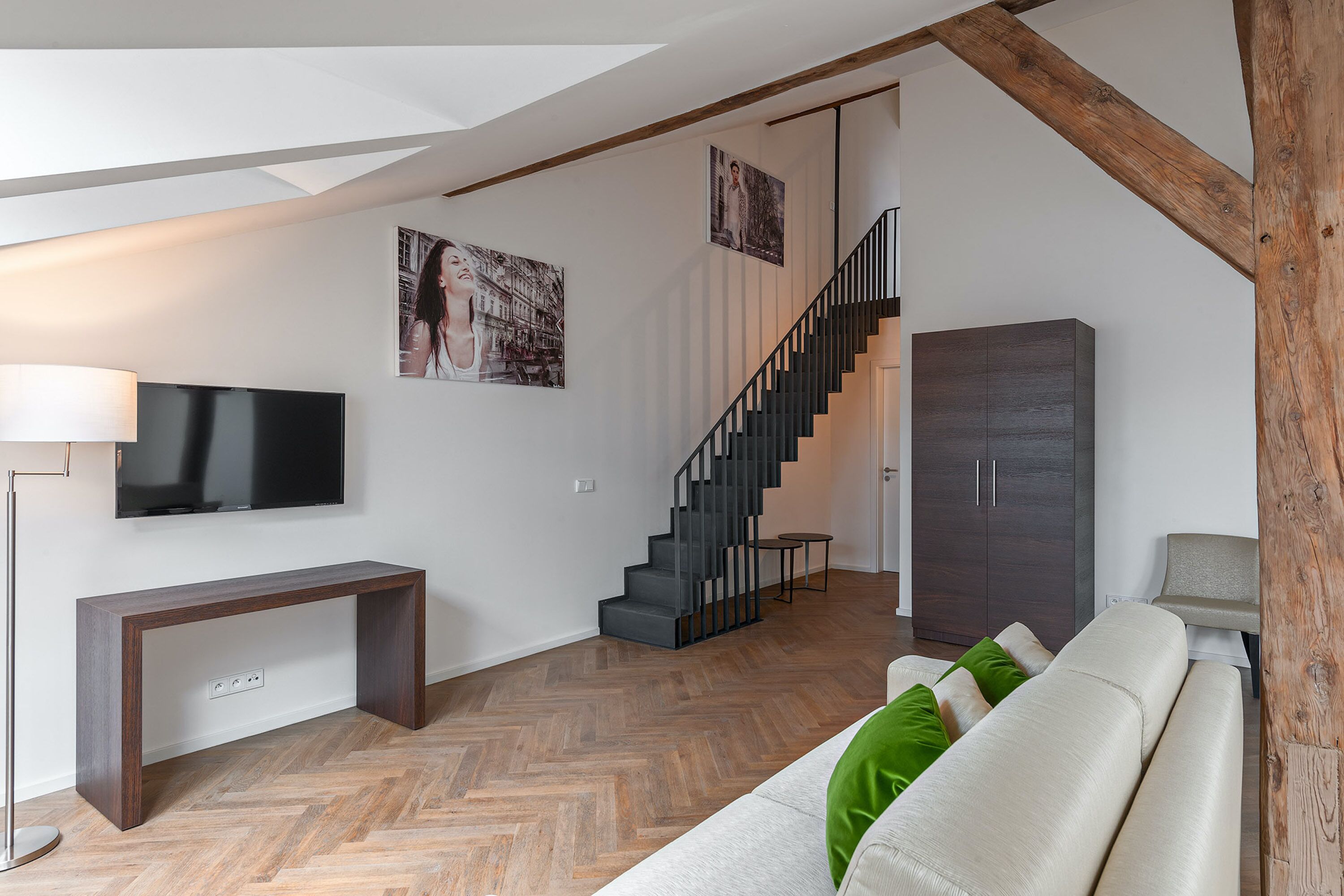 duplex | premium bedding, memory-foam beds, in-room safe, individually furnished