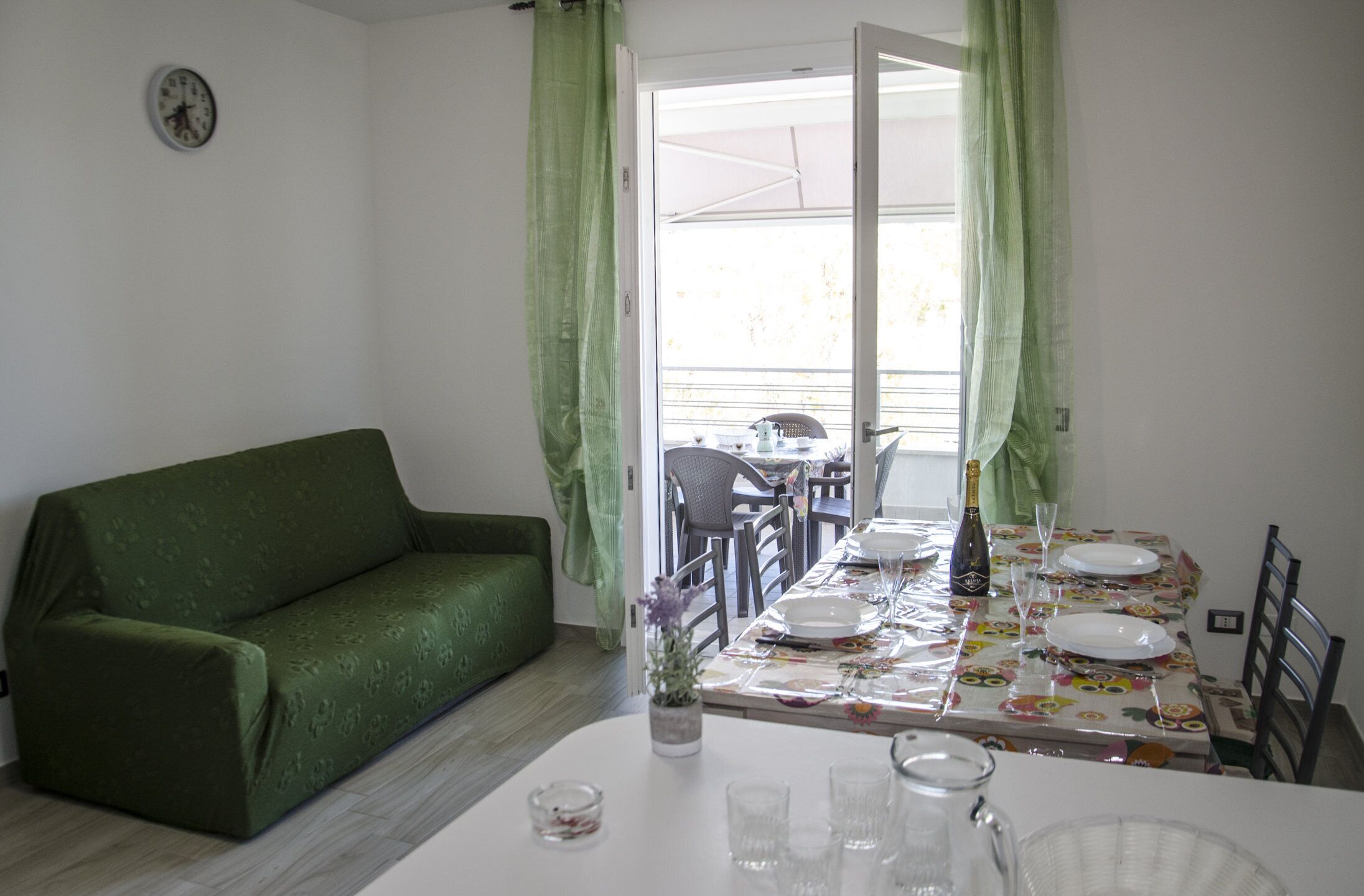 Apartment, 1 Bedroom | Living area | Flat-screen TV