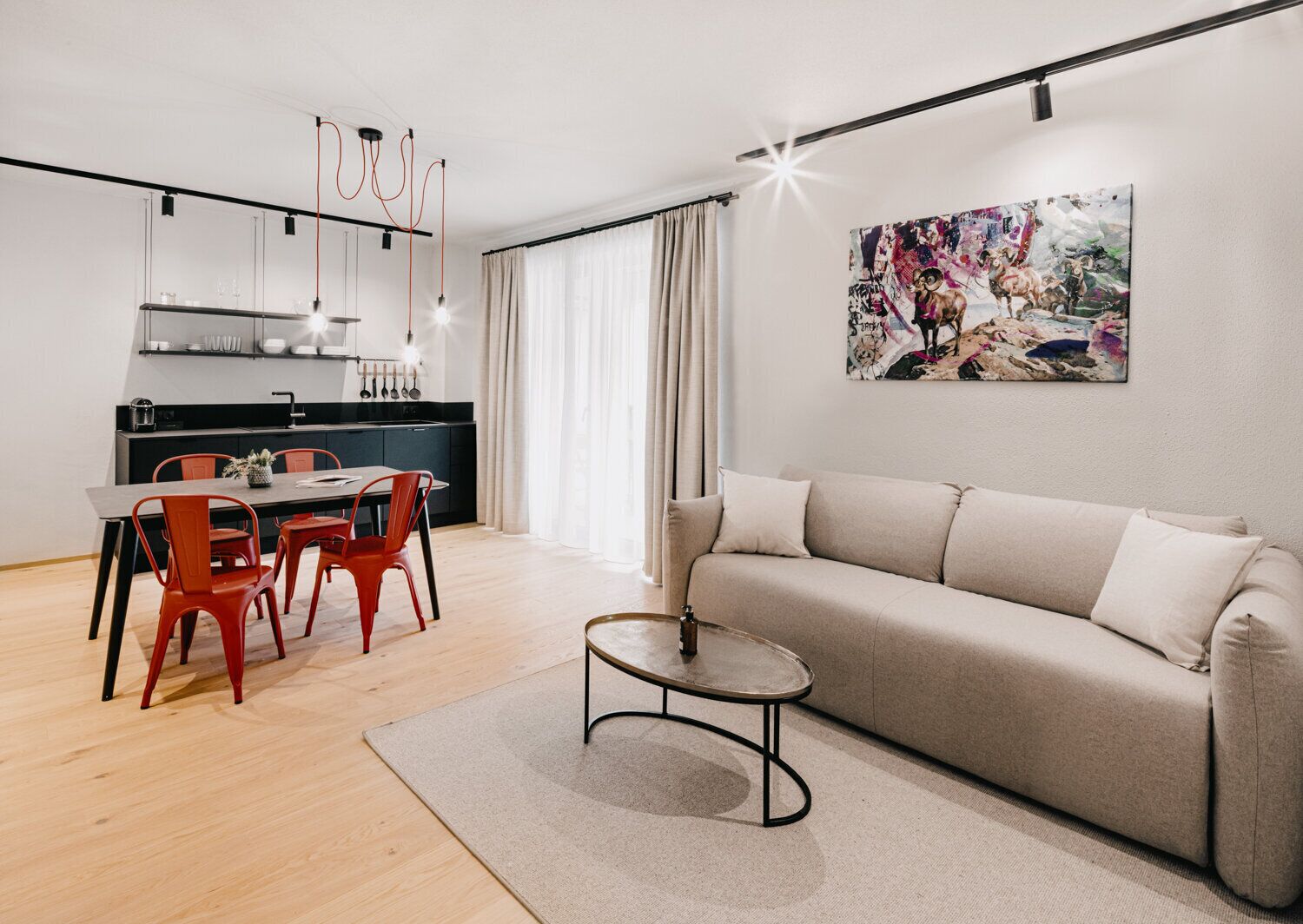 Classic-Suite, 2 Schlafzimmer (incl Cleaning Fee) | Eigene Küche | Kühlschrank, Mikrowelle, Herdplatte, Geschirrspüler