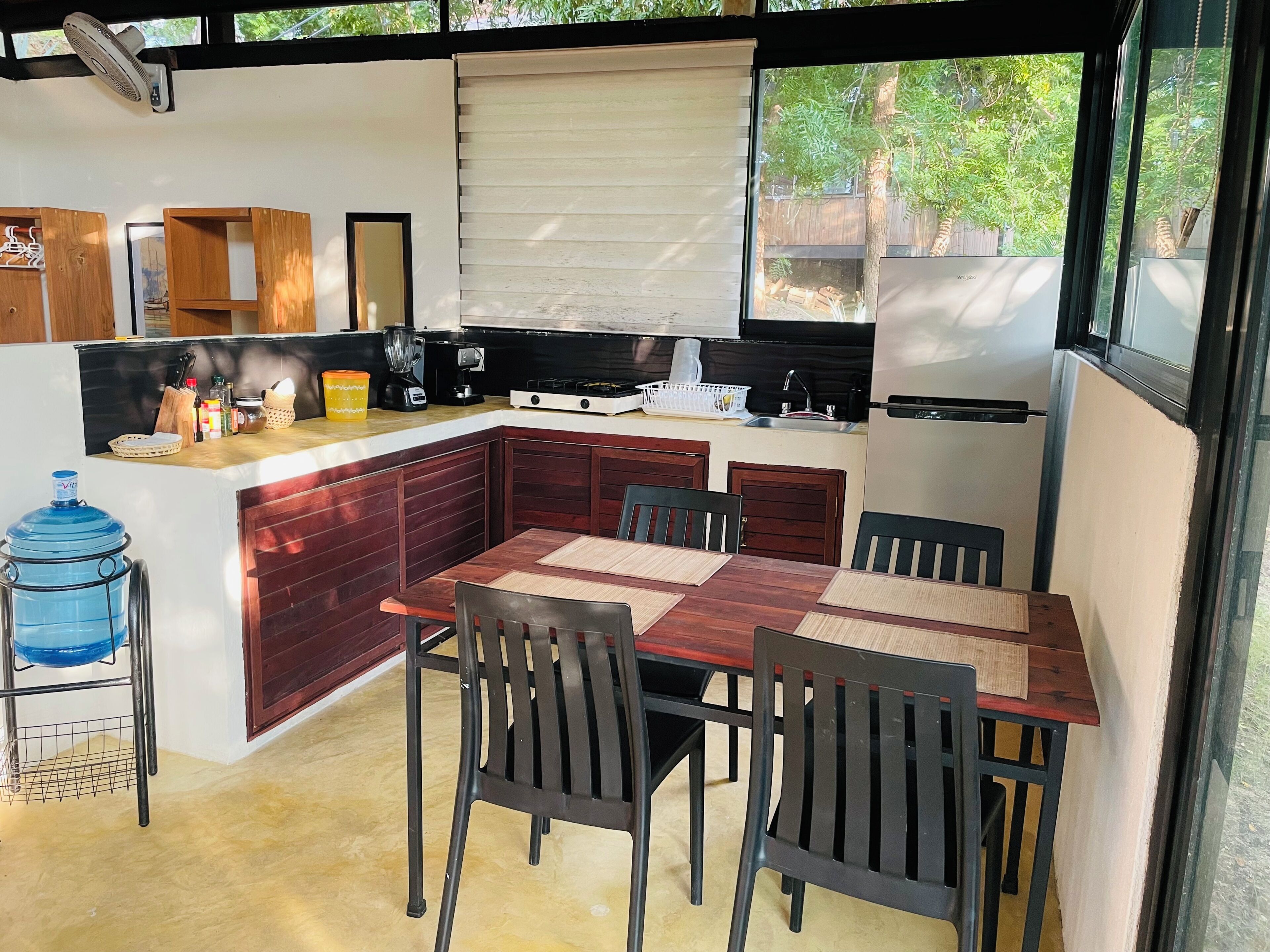 Bungalow, 1 Schlafzimmer, Raucher, Terrasse | Speisen