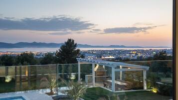 Superior Villa, 5 Bedrooms, Private Pool, Sea View | View from room