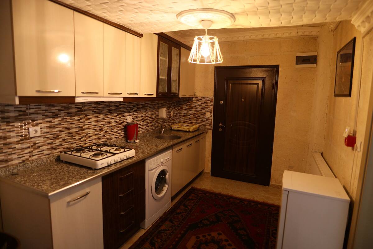 family room | private kitchen