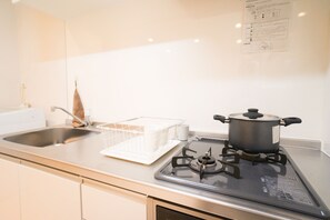 公寓, 1 间卧室 | 私人厨房 | 冰箱、微波炉、炉灶、厨具/餐具