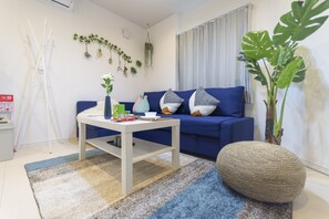 Apartment, 1 Bedroom | Living area | Flat-screen TV - MARE HOUSE-2F (Tokyo)