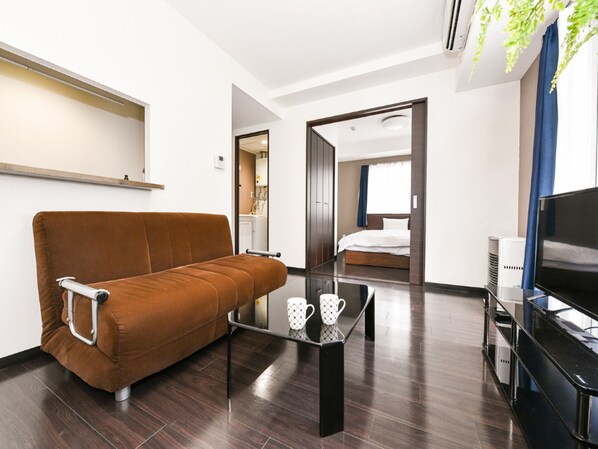 TV - 2073SapporoSusukinoUp to 4pplHome Wifi - Room 302 Sun Court Minami 6 Ichibankan / Sapporo Hokkaidō (Sapporo)