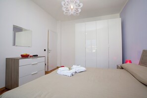 Perhehuoneisto, useita makuuhuoneita (Casa Andreas & Corinna) | 2 makuuhuonetta, silitysrauta/-lauta, Wi-Fi, vuodevaatteet