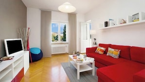 Apartemen Keluarga, 2 kamar tidur, balkon (Casa Andreas & Corinna with Sunny) | Area keluarga