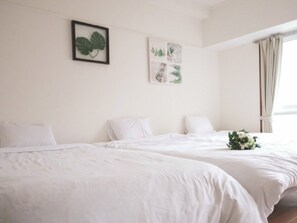 1 chambre, fer et planche à repasser, Wi-Fi gratuit, draps fournis