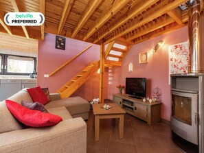 House | Living room | Fireplace