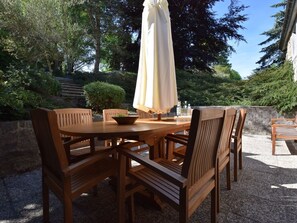 Balcony - Rustic Holiday Home in Septon With Private Garden (Durbuy)