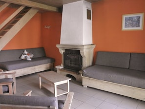 Fireplace - Tidy Holiday Home with Fireplace near Malmédy (Malmedy)