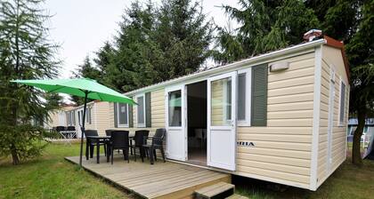 Cute Mobile Home in Januv Dul Bohemian near Forest