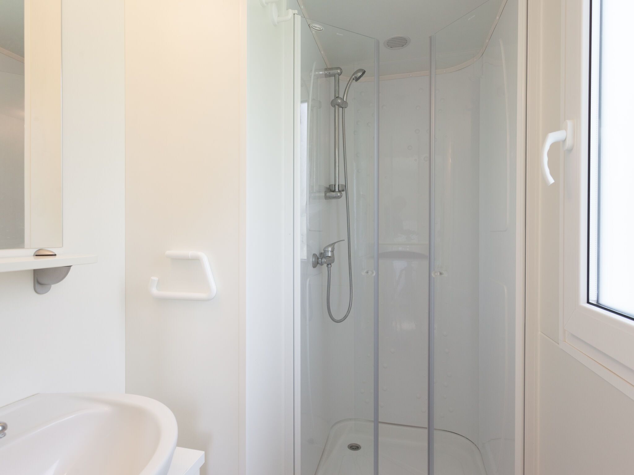 Mobile Unterkunft | Badezimmer | Dusche
