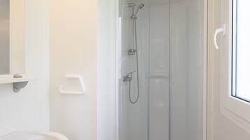 Mobile Unterkunft | Badezimmer | Dusche