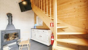 Living room - Quaint Holiday Home in Gleznowo With Parasol (Darlowo)