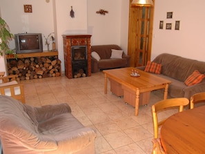 House | Living room | Fireplace