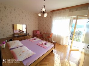 Appartement | 3 chambres, ameublement unique, literie fournie