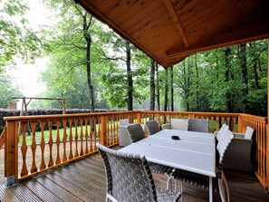 Chalet | Balcony - Tranquil Chalet With Sauna in Beauraing (Beauraing)