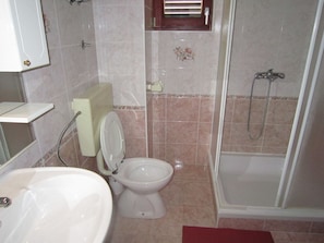 Bathroom - Elegant Apartment in Dalmatia With Garden (Pag)