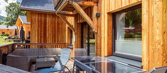 Modern Wooden Chalet in Sankt Georgen ob Murau with Hot Tub