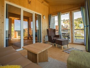 Fireplace - Wooden Chalet in Klippitztrl near Ski Area (Bad Sankt Leonhard im Lavanttal)