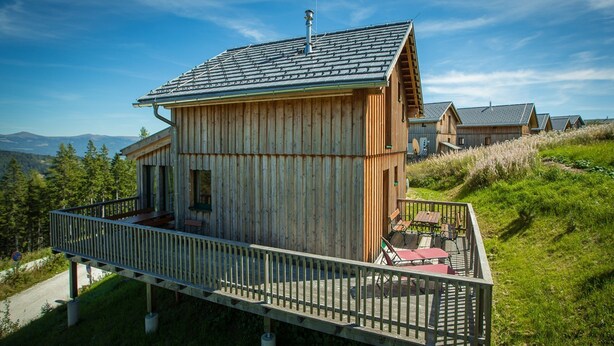 Exterior - Wooden Chalet in Klippitztrl near Ski Area (Bad Sankt Leonhard im Lavanttal)