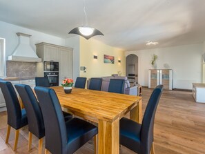 Villa | Dining - Gorgeous Villa With Private Pool and Covered Terrace & Sea View (Kastelir-Labinci)