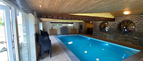 Ferienhaus | Pool | Innenpool, Außenpool