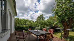 Apartment | Balcony - Ferienwohnung in Steffenshagen mit Terrasse (Steffenshagen)