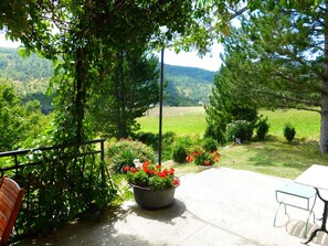 Balcony - Great Detached House Near Die With Magnificent View and Beautiful Garden (Marignac-en-Diois)