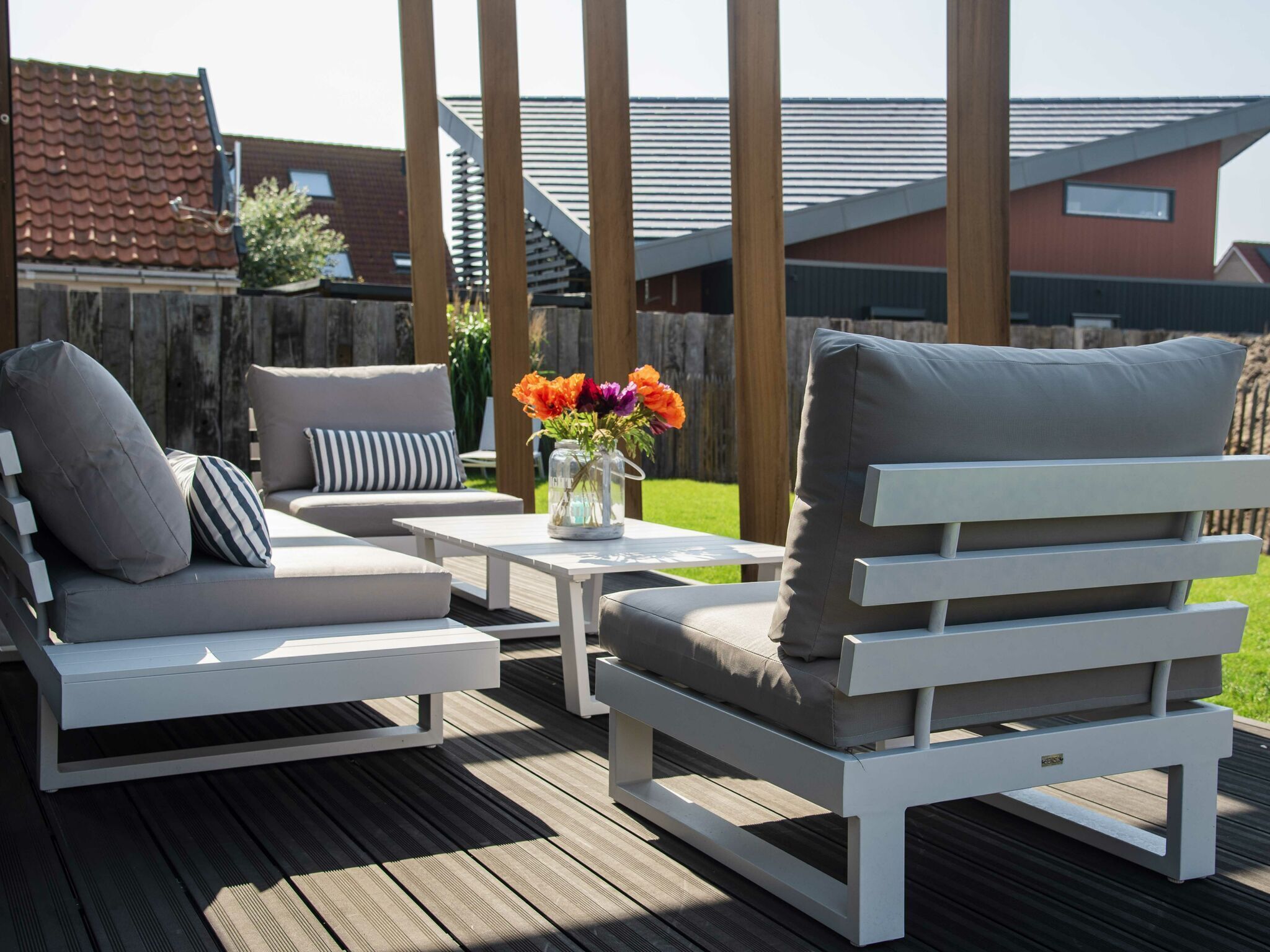 Ferienhaus | Balkon