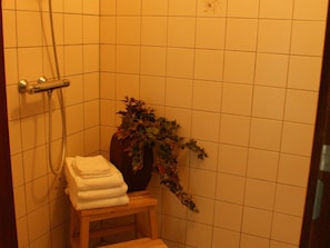 Shower - Single Storey Bungalow near Small Beach (Heeg)