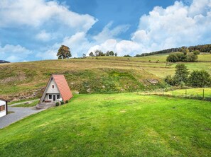 Blick von der Unterkunft