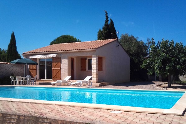 House | Exterior - Holiday Home in Argeliers Near Sandy Beaches (Argeliers)