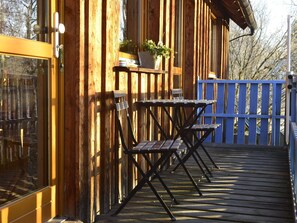 House | Balcony - Exceptionally Bright Holiday Home Surrounded by the Beautiful Nature of the Weserbergland (Negenborn)