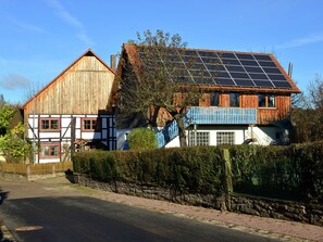 Exterior - Exceptionally Bright Holiday Home Surrounded by the Beautiful Nature of the Weserbergland (Negenborn)