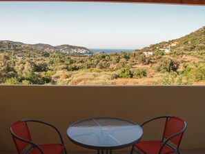 Villa | View from property - Beautiful new Stone Villa, Large Private Pool, Privacy, View of bay Bali, NW (Mylopotamos)