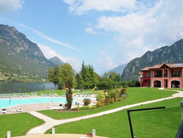 Apartment | Exterior - Apartment in Idro With Pool and Garden (Idro)