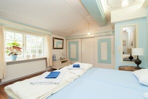 บ้านพัก | 3 ห้องนอน, ตกแต่งพิเศษโดยเฉพาะ, ผ้าปูที่นอน