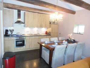 Microwave, dishwasher, highchair