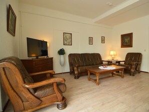 Apartment | Living room - Snug Apartment in Schin op Geul near Public Pool (Schin op Geul)