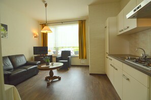 Apartment | Living room - Snug Apartment in Schin op Geul near Public Pool (Schin op Geul)
