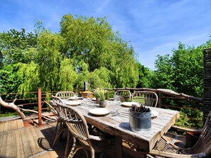 Balcony - Elegant Farmhouse in Durbuy With Sauna (Durbuy)