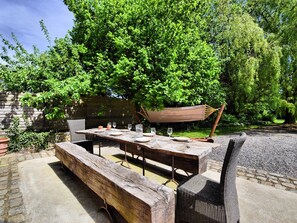 Balcony - Elegant Farmhouse in Durbuy With Sauna (Durbuy)