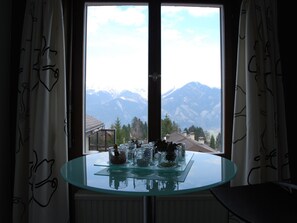 Apartment | Living room | Fireplace, DVD player - Cozy Apartment in Sarn near Forest (Cazis)