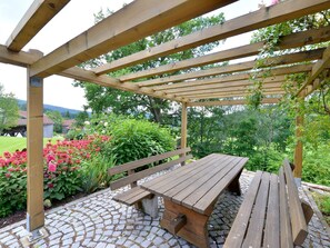 Balcony - Quaint Apartment in Drachselsried Bavaria With Terrace (Drachselsried)