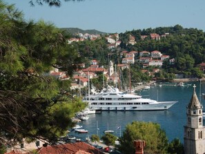 Apartment | View from property - Seaview Apartment in Cavtat Dalmatia With Garden (Konavle)