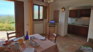 Dining - Agriturismo in the Hills, Private Terrace, Swimming Pool and Beautiful View (Trevi)