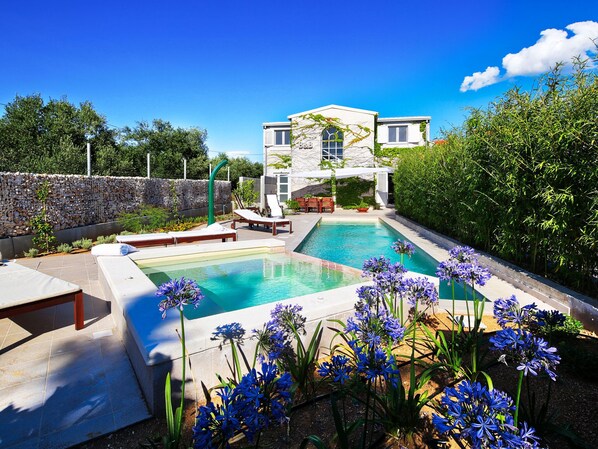 Villa | Exterior - Amazing 2 Villa Property, Fenced Garden With 2 Private Pools (Sibenik)