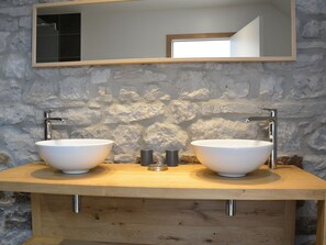 House | Bathroom - Cozy Farmhouse in Gesves With Covered Terrace (Gesves)